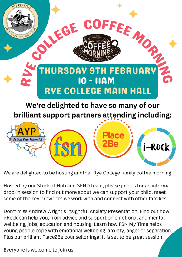 Image of Join our next coffee morning 
