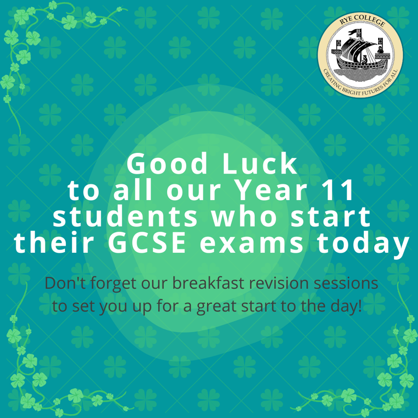 Image of Good Luck Year 11! 