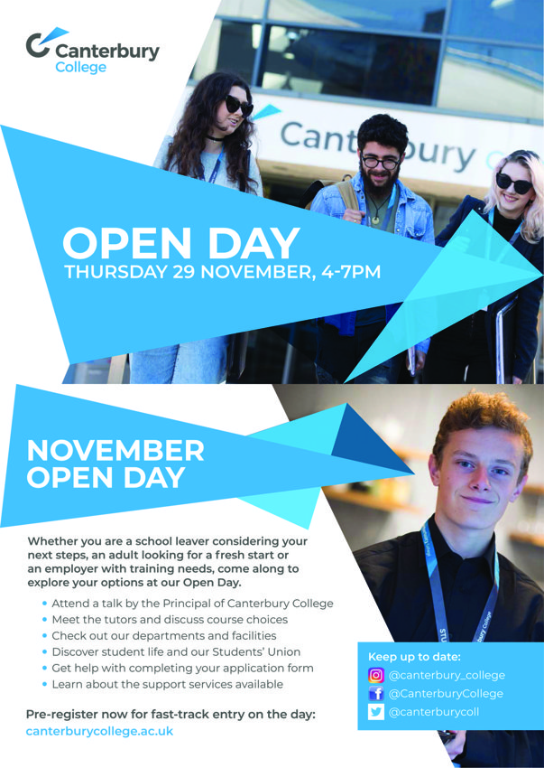 Image of Canterbury College Open Day
