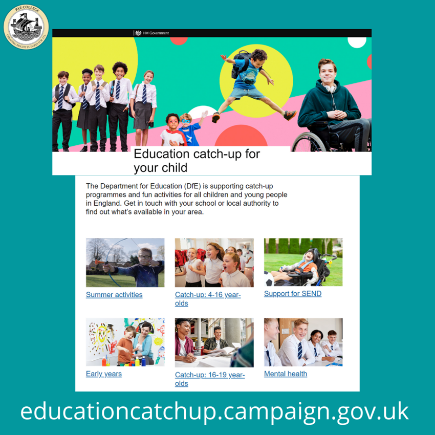 Image of Government Catch Up Programmes