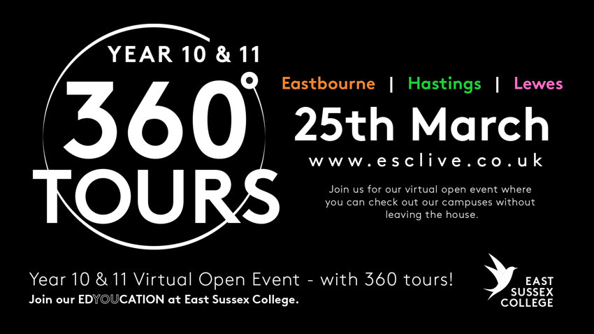Image of Reminder - Y10 & 11 ESC Virtual Open Event 25th March 