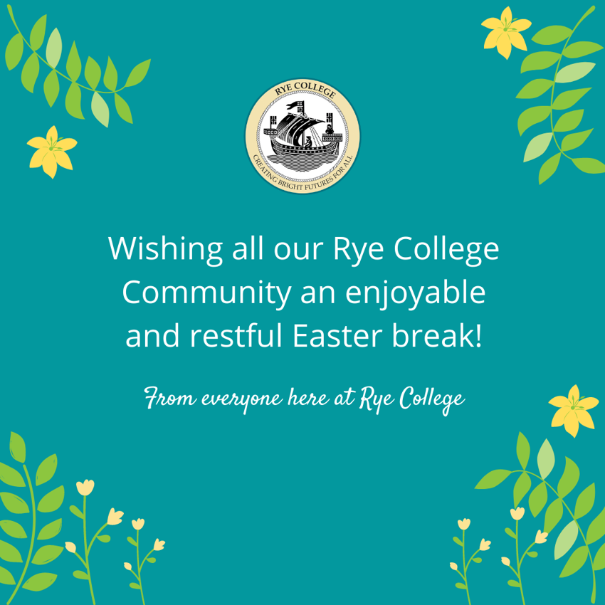 Image of Wishing all our students & families a lovely Easter break