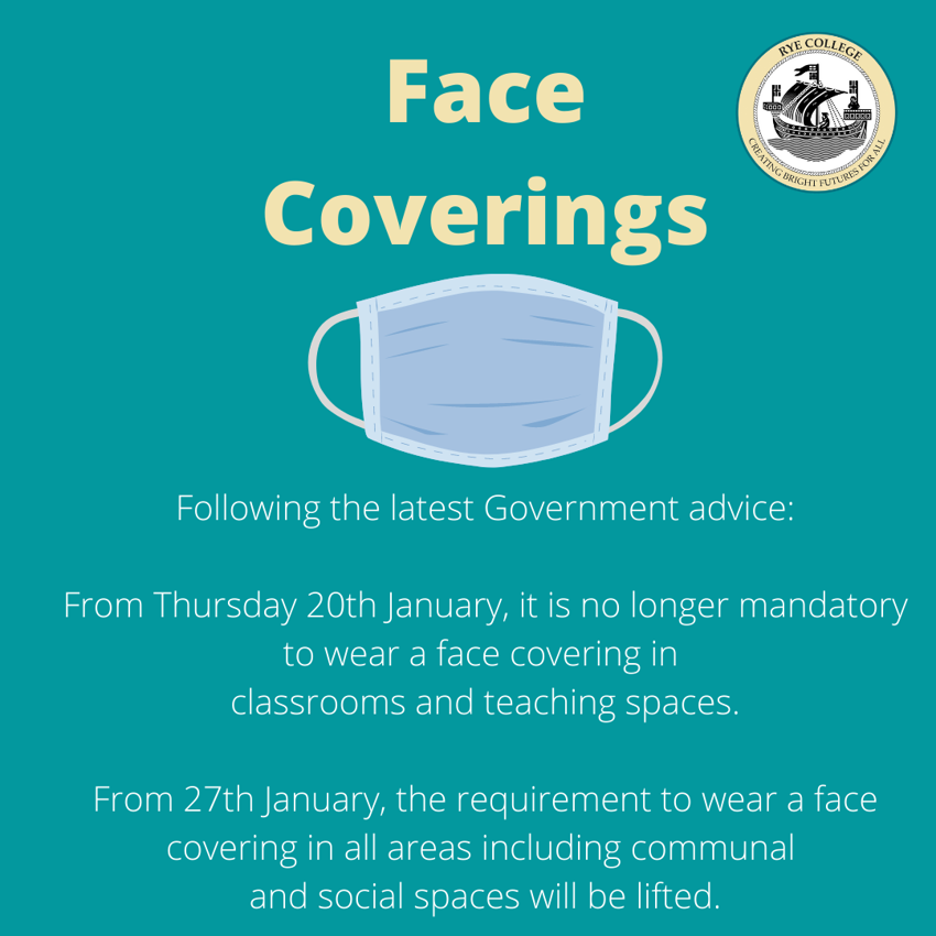 Image of Face Covering Advice Update