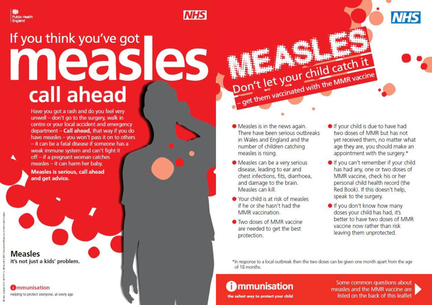 Image of Confirmed Measles Outbreak