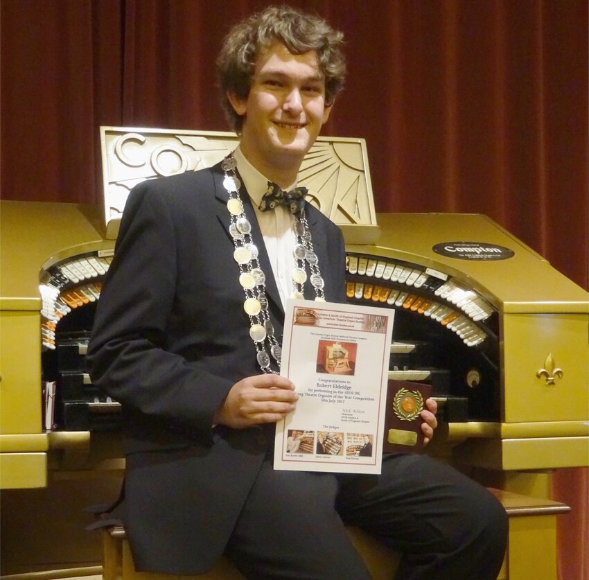 Image of Rye College Student Crowned UK Young Theatre Organist of the Year