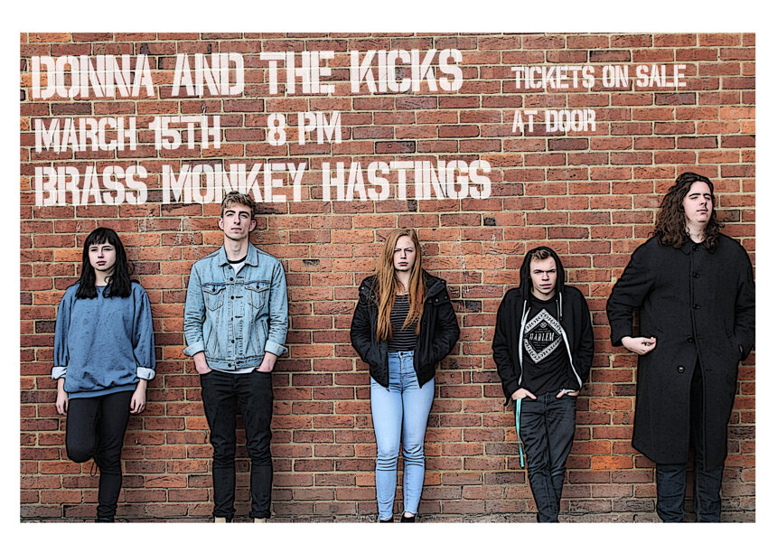 Image of Donna and The Kicks in Hastings